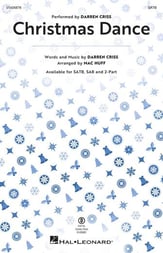 Christmas Dance SATB choral sheet music cover